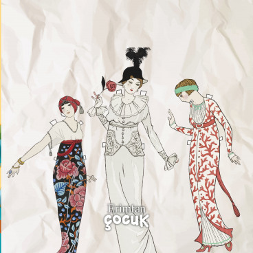 Antik Kağıt Bebekler